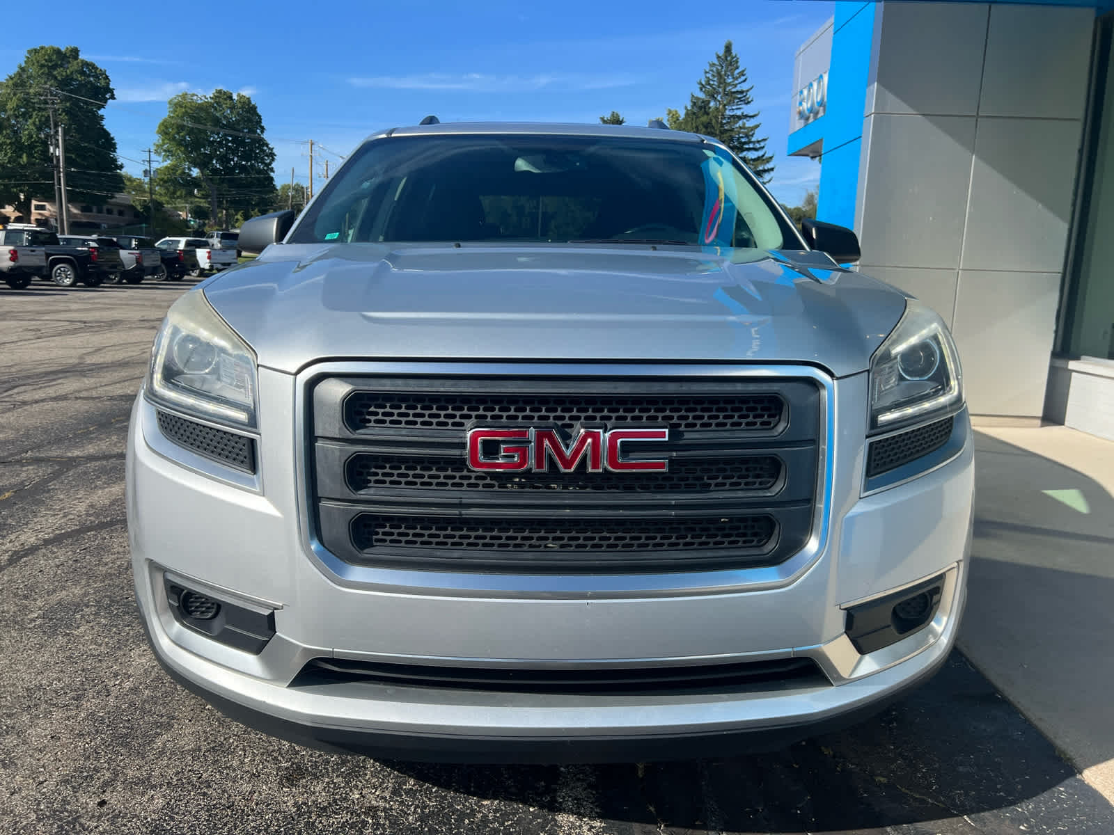 Used 2015 GMC Acadia SLE2 with VIN 1GKKVPKD5FJ320828 for sale in Stanton, MI