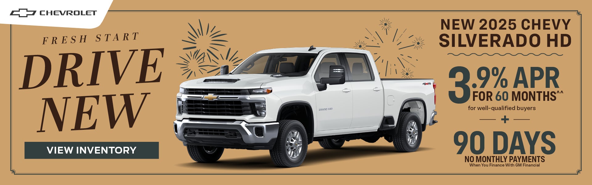 2025 Silverado HD Offer Banner