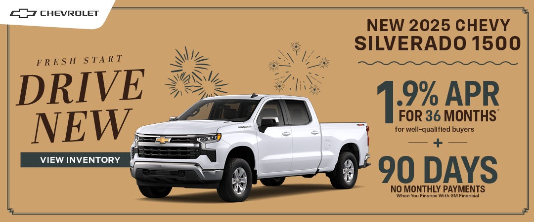 New 2025 Silverado 1500