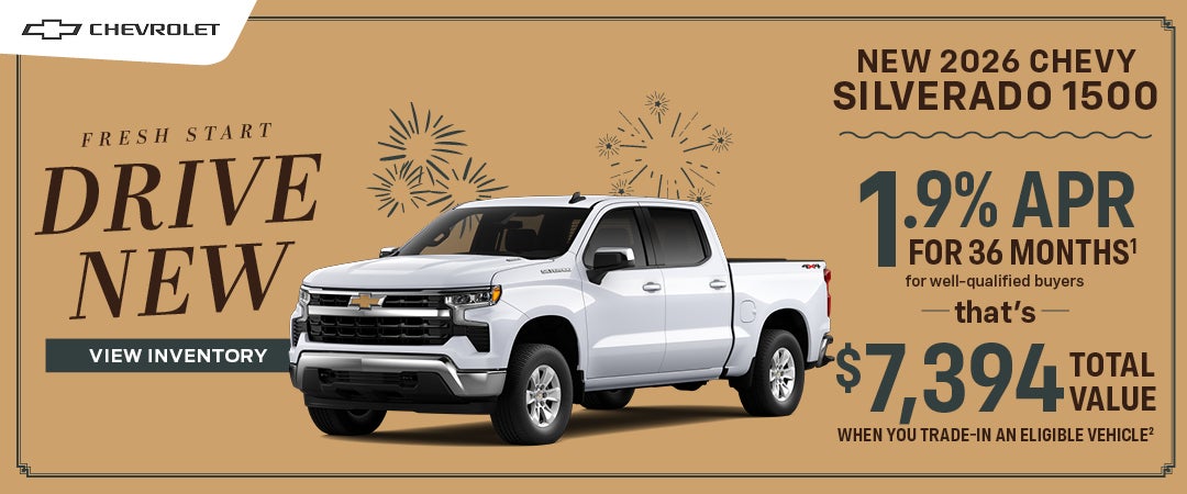 New 2026 Silverado 1500