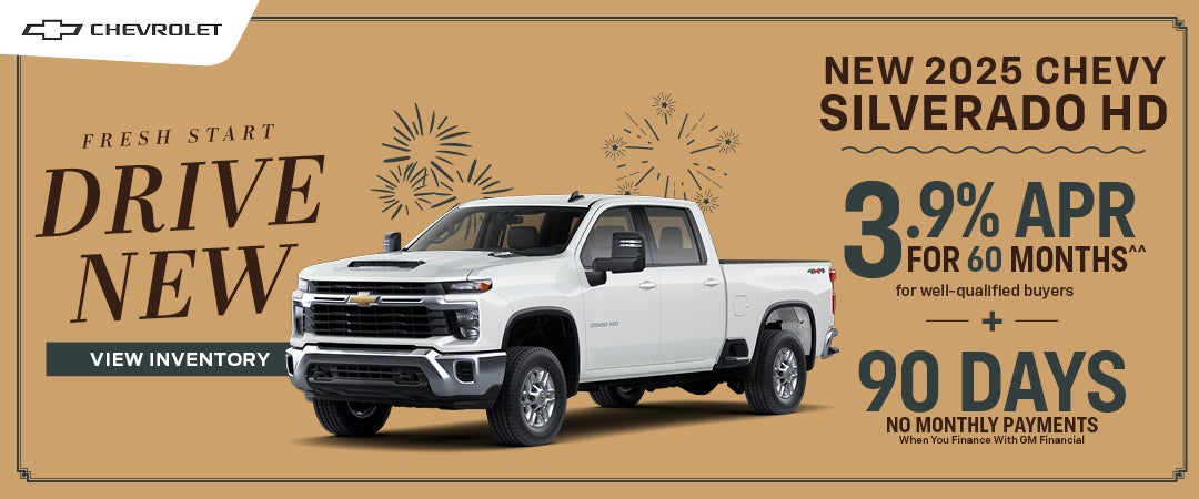New 2025 Silverado HD