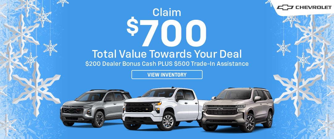 Claim up to $700