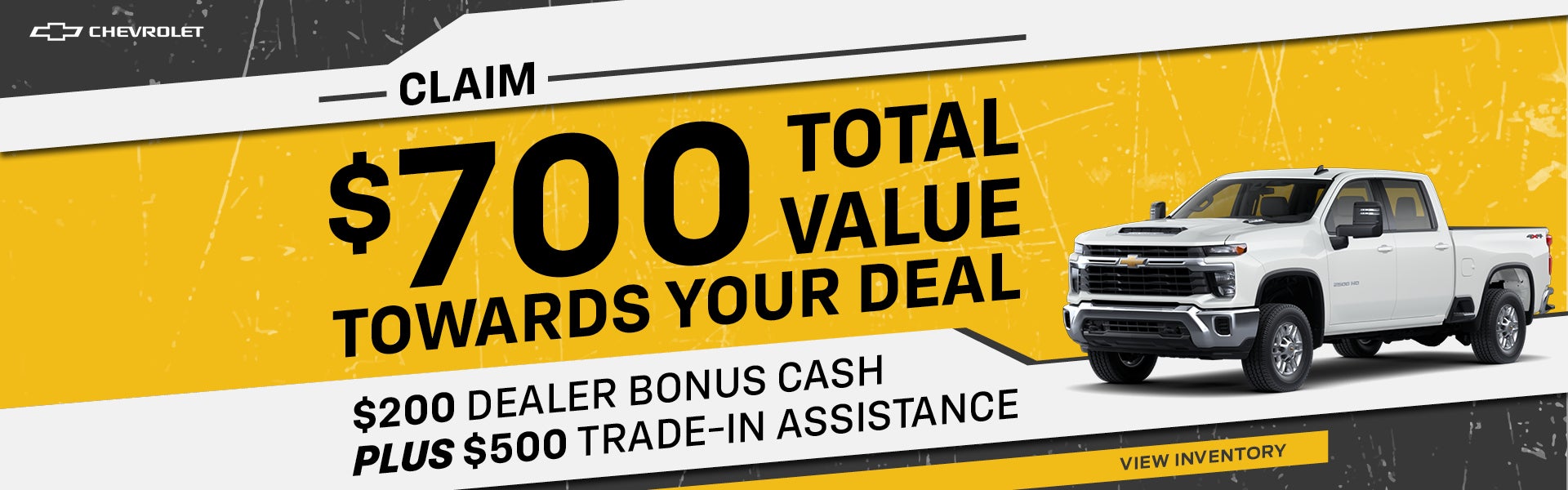 Claim $700 Total Value