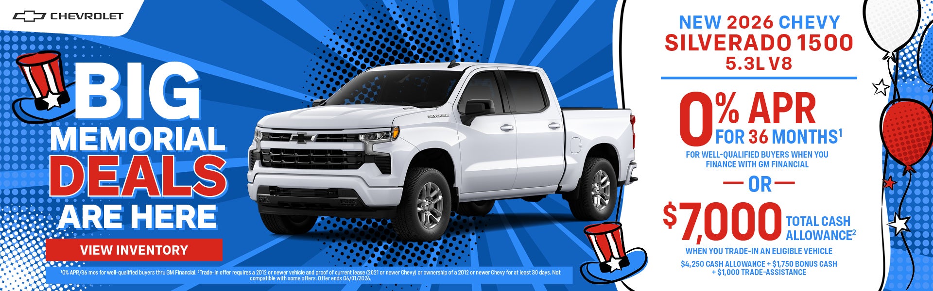New 2026 Chevrolet Silverado 1500