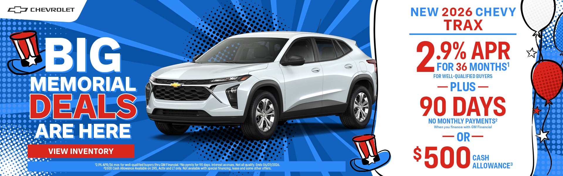 New 2026 Chevrolet Trax