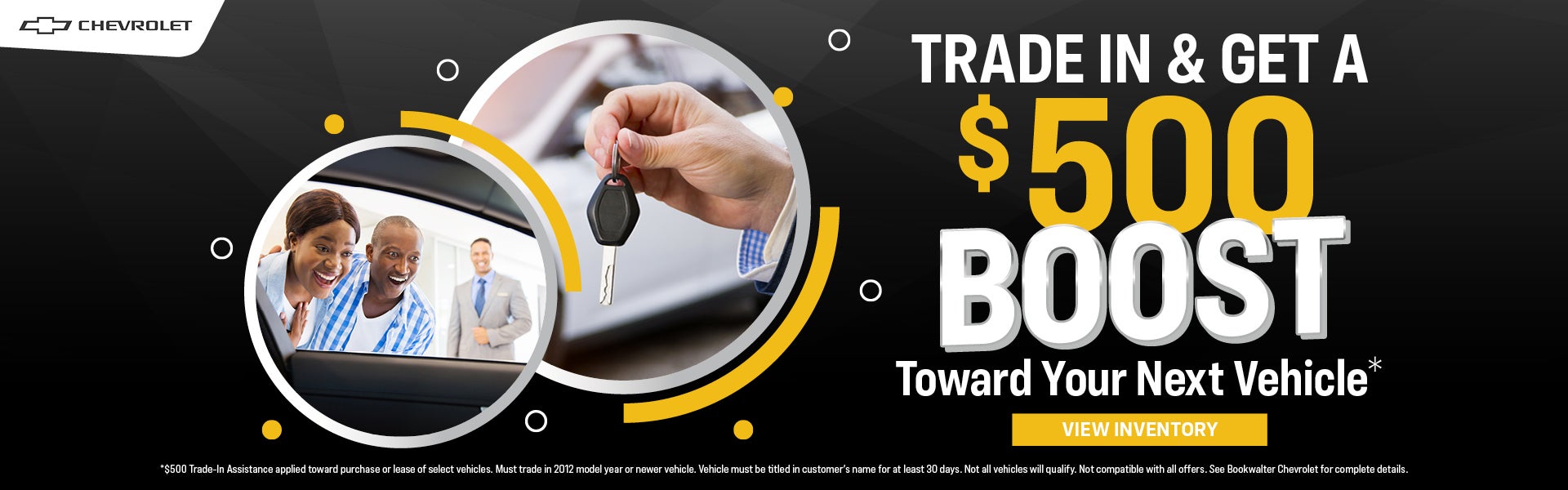 Trade In & Get a $500 Boost*