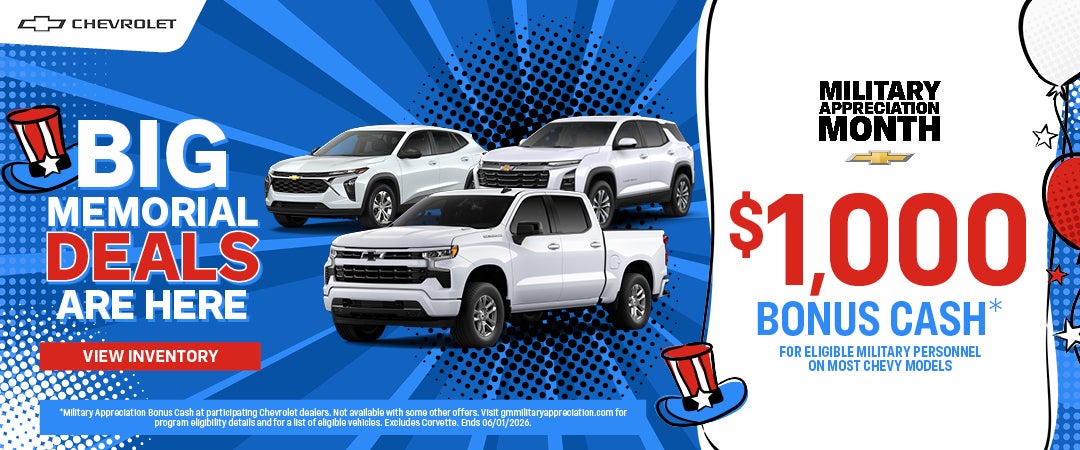 $1,000 Bonus Cash*