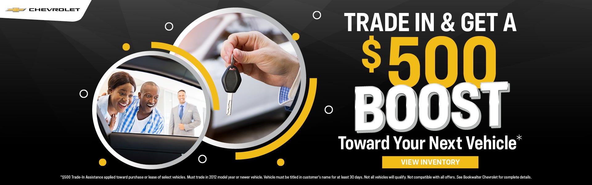 Trade In & Get a $500 Boost*