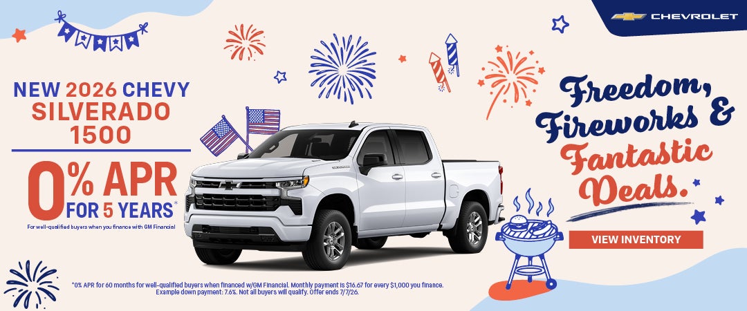 New 2026 Chevrolet Silverado 1500