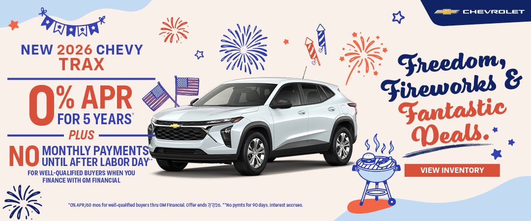 New 2026 Chevrolet Trax