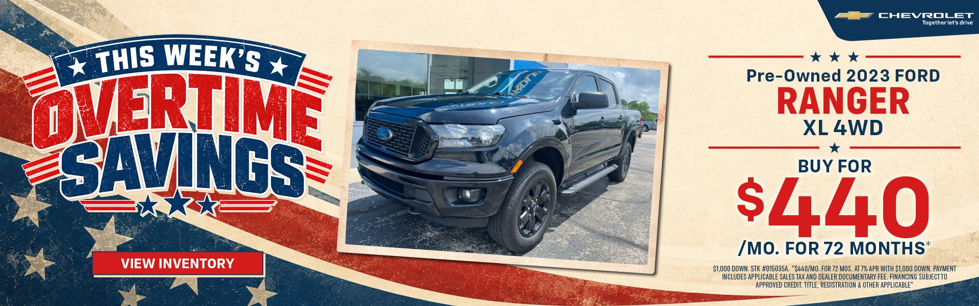 PRE-OWNED 2023 FORD RANGER XL 4WD