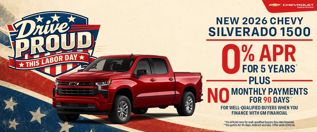New 2026 Chevrolet Silverado 1500