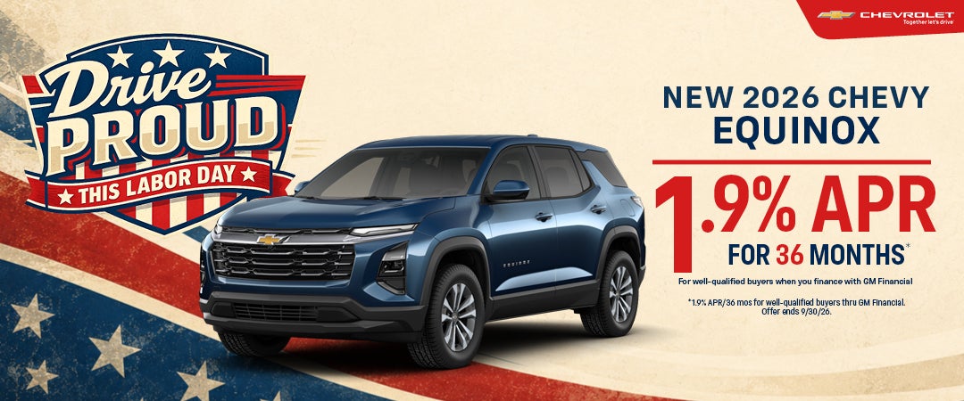 New 2026 Chevrolet Equinox