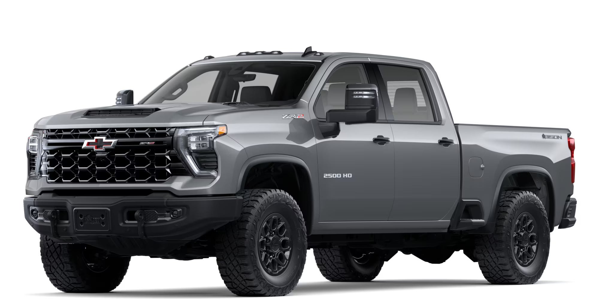 a gray 2025 chevrolet silverado hd 2500